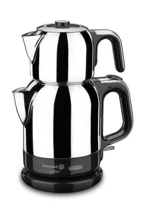 KORKMAZ Çaytema Elektrikli Çaydanlık Inox/krom A331
