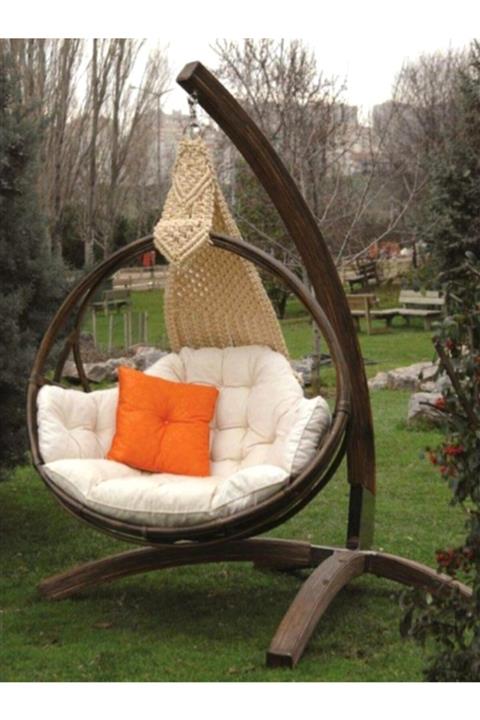 ÇELİKLER HALI MOBLYA Rattan Sepetli Salıncak