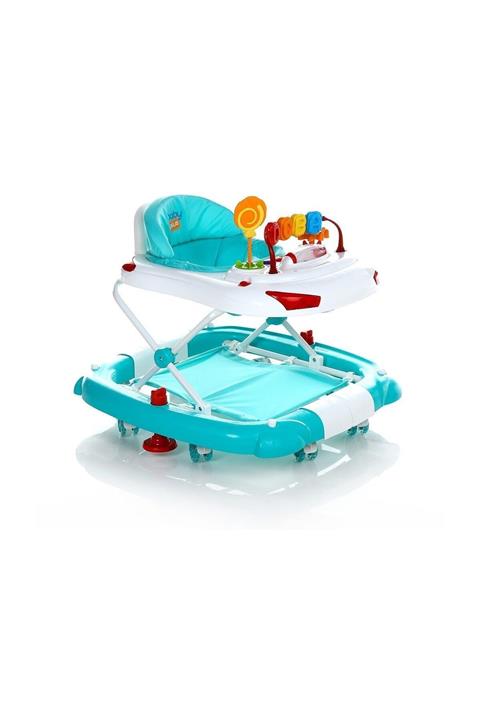 Baby&Plus Turkuaz Cozy Yürüteç