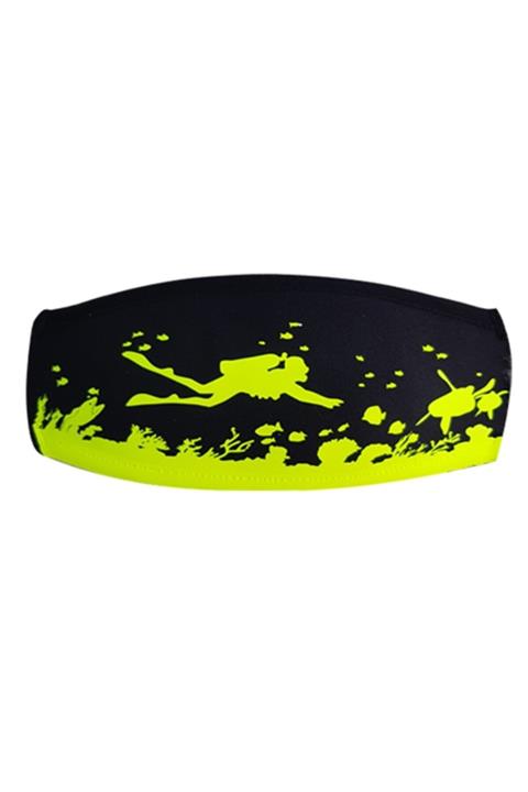 SCUBAPROMO Underwater Sarı Maske Bandı