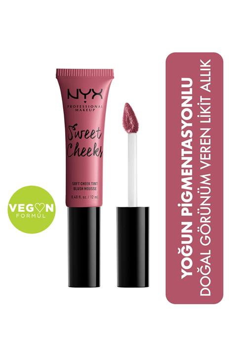 NYX Professional Makeup Likit Allık - Sweet Cheeks Soft Cheek Tint Baby Doll