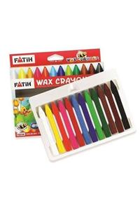 Fatih Jumbo Wax Crayon Mum Boya 12 Renk