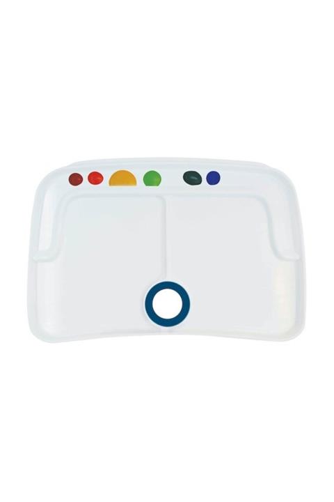 Mijello Mission Sert Plastik Beyaz Palet 23x40cm