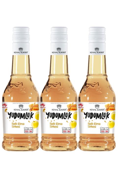 Kemal Kükrer Yudumluk Ballı Elma Sirkesi 500 ml 3'li Paket