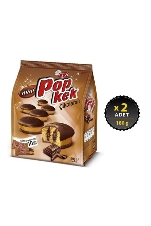 Eti Popkek Mini Çikolatalı 180 g x 2 Adet