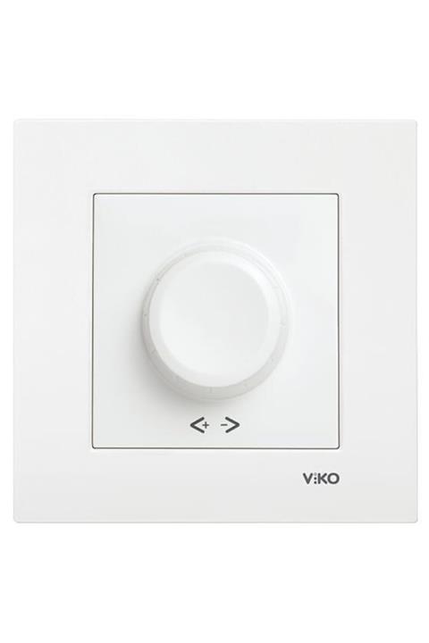 VİKO Karre Rotatif Dimmer Rl 600w Çerçeve Dahil Aynı Gün Ücretsiz Kargo