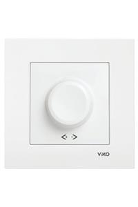 VİKO Karre Rotatif Dimmer Rl 600w Çerçeve Dahil Aynı Gün Ücretsiz Kargo