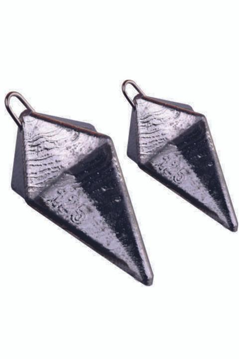 ÇAPA KURŞUN Pıramıt Olta Kursunu - 125 gr 3 Lü Paket