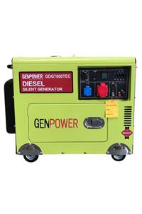 GenPower Gdg 7000 Tec 7 Kva Dizel Trifaze Ses Izolasyon Kabinli