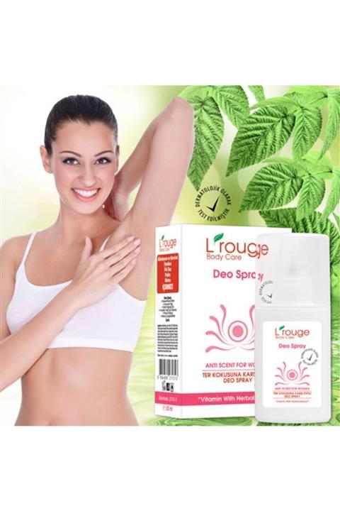 L'ROUGE L’rouge Deo Spray  For Woman Ter Kokusunu Önlemeye Yardımcı