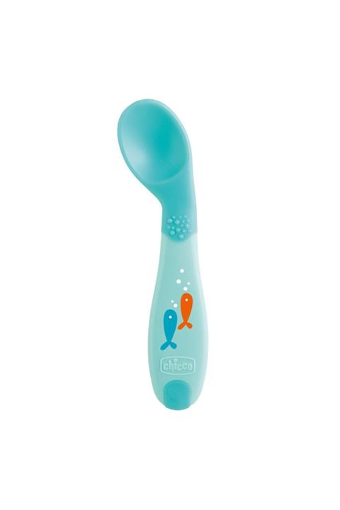 Chicco Yumuşak Silikon Kaşık 8+ Ay Yeşil