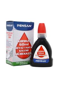 Pensan 60ml Kırmızı Tahta Kalemi Mürekkebi