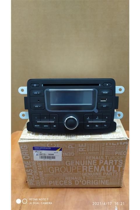 LG Orjinal Renault Dacia Teyp Radyo Cd Usb Bluetooth