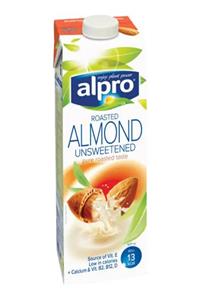 Alpro Badem Sütü Şekersiz 1 Lt 4 Ad