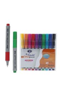 Masis Fineliner Softpen Kalem 10 Renk Pvc S5304-10c