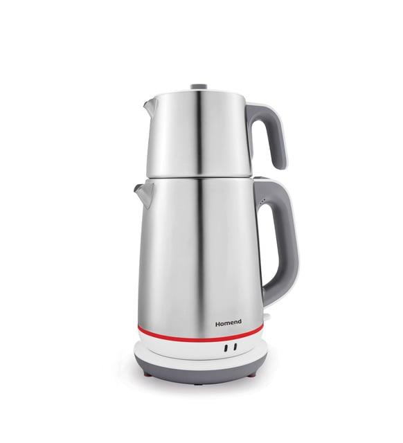 HOMEND Royaltea 1710h Inox Çay Makinesi Beyaz