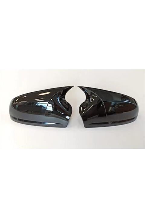 ünlütürkotoaksesuar Opel Astra H Batman Yarasa Ayna Kapağı2011-2013 Piano Black Abs Plastik
