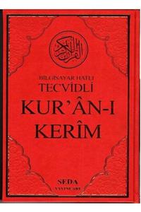 Seda Yayınları Tecvidli Kuranı Kerim, 25x35 Cm. Cami Boy, Sayfa Altında Tecvitli Kuran, Seda