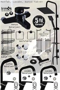 byconsmarkt Mutfak Bataryası Lavabo Bataryası Banyo Duş Muslukları Robot Duş Aksesuar Seti Armatür