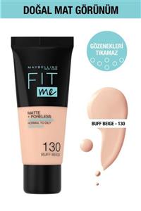 Maybelline New York Fit Me Matte+poreless Fondöten - 130 Buff Beige