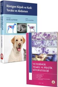 Ankara Nobel Tıp Kitapevleri Röntgen Köpek Ve Kedi: Toraks Ve Abdomen + Veteriner Sitopatoloji Seti