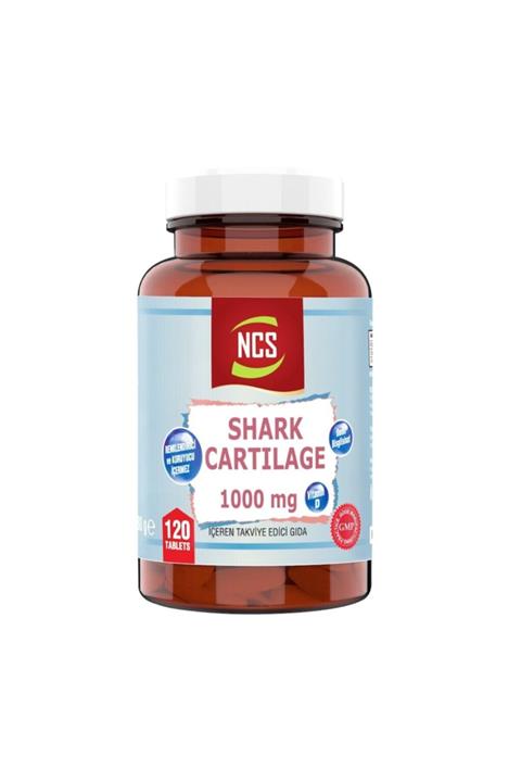 NCS Shark Cartilage Köpek Balığı Kıkırdağı 1000 Mg 120 Tablet