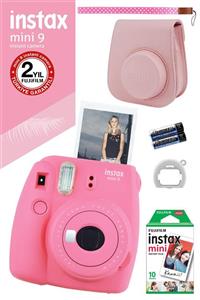 Fujifilm Instax Mini 9 Pembe Fotoğraf Makinesi Ve Hediye Seti 3 /