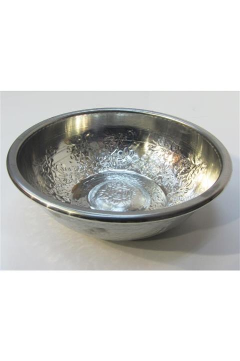 Peştemalcı Levent Beyaz Kaliteli Alüminyum Banyo Hamam Tası