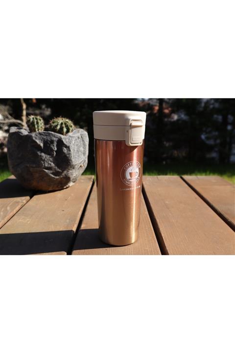 Hagi Inverno Bronz Çift Renk Filtreli Çelik Termos 500 ml