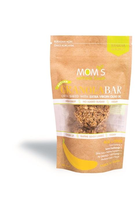Mom's Natural Foods Muz-ceviz Granola Bar