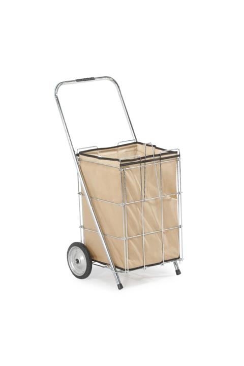 Mihenk Home Sturdy Wheel Sağlam Tekerlekli Kalın Telli Pazar Arabası