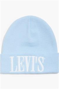 Levi's Kadın Mavi Serif Logo Beanie Bere