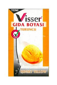 hobi24 Visser Toz Gıda Boyası 9 gram - Turuncu G.b