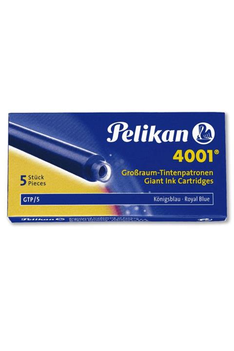 Pelikan 4001 Kartuşu Uzun 5'li