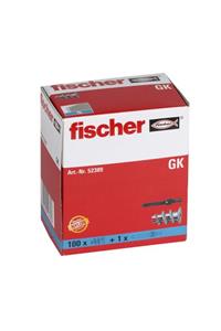 Fischer Alçıpan Plastik Dübeli 100ad. Gk