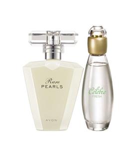 AVON Rare Pearls Ve Celebre Fresh Kadın Parfüm Paketi