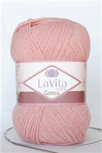 LaVita Yarn Gonca El Örgü Ipligi Taka Yarn (4113-ORTA GÜL)