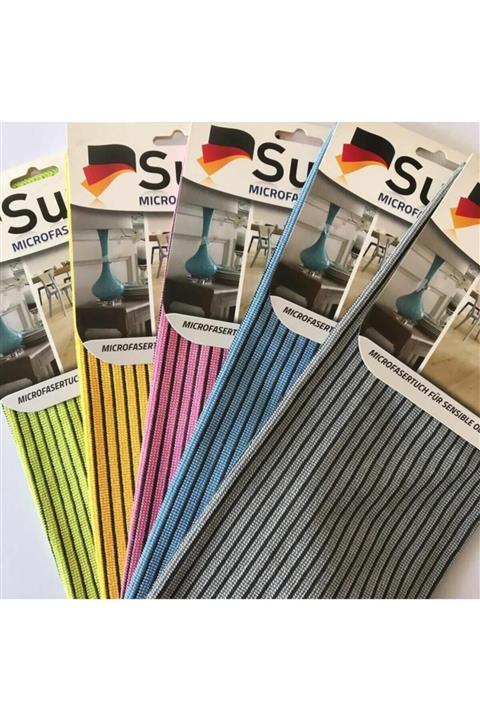 Suff Suff Çizgili Mikrofiber Yer Bezi 50x70cm