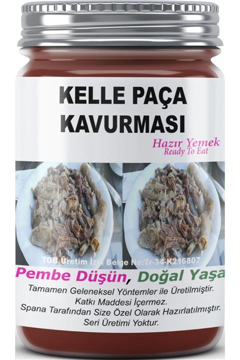 SPANA Kelle Paça Kavurması Ev Yapımı Katkısız 330 gr