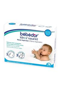 Bebedor Klinoz Nasal Kit Burun Aspiratörü Ve 3 Yedek Uç