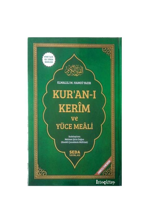 Seda Yayınları Mealli Kuranı Kerim Elmalılı Hamdi Yazır Iri Yazılı Cami Boy 25-34 Cm Mühürlü