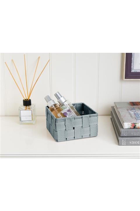 English Home Shine Sepet 14x14x7,5 Cm Açık Mavi
