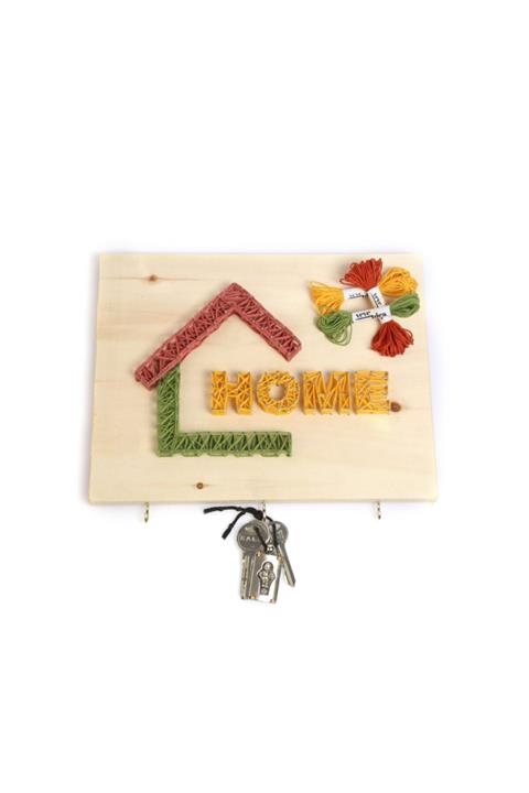 VEVE İDEA Strıng Art(ip Sanatı) Kendin Yap Home-anahtarlık Başlangıç Seti