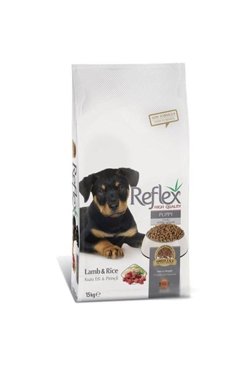 Reflex Puppy Lamb Kuzu Etli Pirinçli Yavru Köpek Maması 15kg
