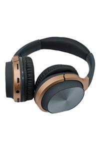Pell Hz830 Bt Süper Kalite Kablosuz Bluetooth Kulaklık 5.0 Gürültü Azaltıcı Kulaküstü Kulaklık Gri-gold