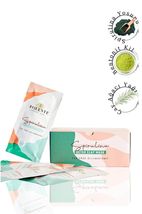 Polente Natural Spiriluna Yosunlu Detox Kil Maskesi