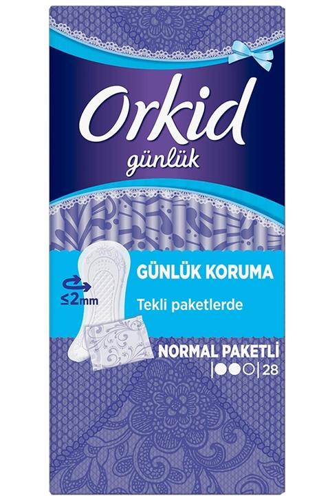 Orkid Günlük Koruma Günlük Pedler Normal X 28 Tekli Paketlerde