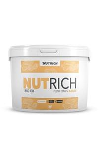 Nutrich Nutrition Richnut Doğal Kakaolu Fıstık Ezmesi 1500 Gr + Richnut Doğal Sade Fıstık Ezmesi 1500 Gr 2'li Paket