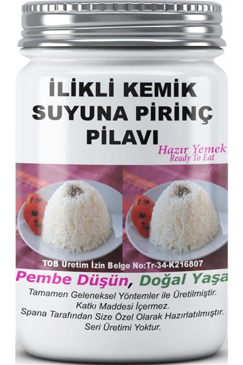 SPANA Ilikli Kemik Suyuna Pirinç Pilavı Ev Yapımı Katkısız 330gr