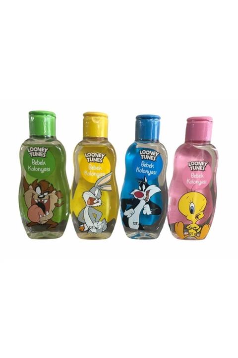 Rebul Looney Tunes Karışık Bebek Kolonyası 4 Adet